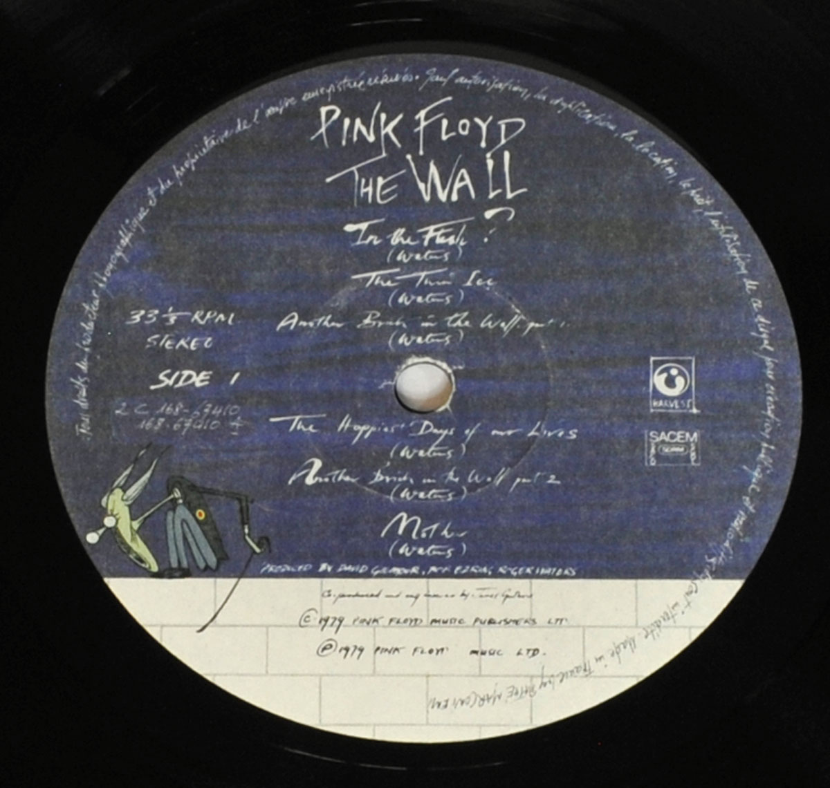 High Resolution Photo #4 PINK FLOYD Wall France 
